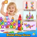 Thumbnail 1 de Magnetic Tiles for Toddlers 24-piece set 🧩