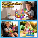 Thumbnail 5 de Magnetic Tiles for Toddlers 24-piece set 🧩