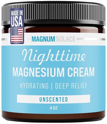 Magnum Solace Magnesium Lotion night cream for skin 🧴