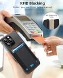 Thumbnail 3 de MagSafe Wallet for iPhone 17 16 15 14 13 12 – 7 Cards, Vegan Leather, Slim RFID 📱