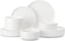 Thumbnail principal de MALACASA Luna 12-Piece Porcelain Dinnerware Set ⌚