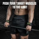 Thumbnail 3 de MANUEKLEAR Gym Straps Double Leather 1 pair 🎽