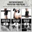 Thumbnail 5 de MANUEKLEAR Gym Straps Double Leather 1 pair 🎽