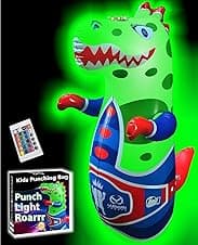 Marwan Sports Punch Light & Roar Dinosaur Bop Bag 47" 🧸