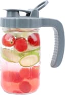 Thumbnail principal de Mason Jar Pitcher 64 oz Glass Pitcher with Handle 🥤
