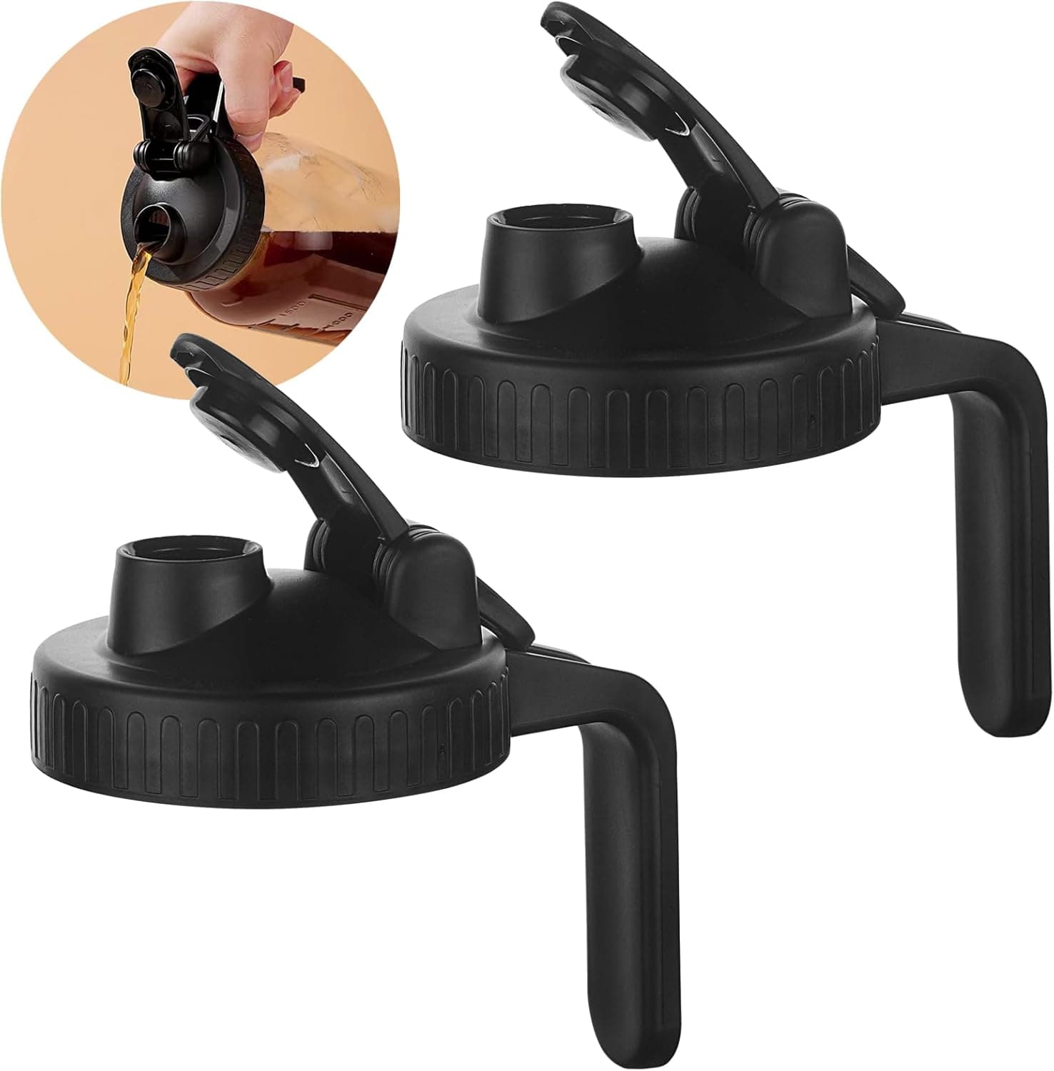 Mason Jar Pour Spout Lid Pack of 2 🫙