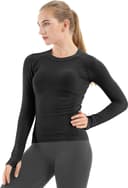 Thumbnail principal de MathCat Seamless Long Sleeve Yoga Top for Women 👕