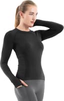 Thumbnail 1 de MathCat Seamless Long Sleeve Yoga Top for Women 👕