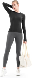 Thumbnail 3 de MathCat Seamless Long Sleeve Yoga Top for Women 👕