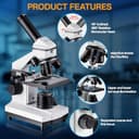 Thumbnail 2 de MAXLAPTER Compound Microscope 40X–2000X 🔬