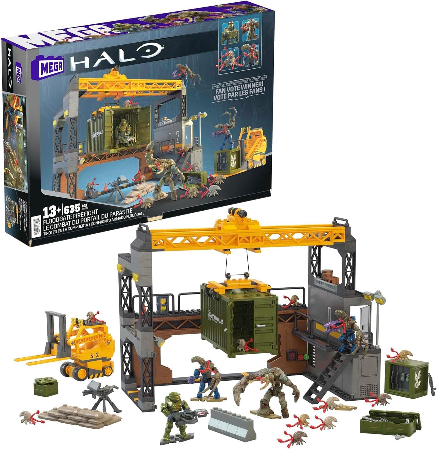 MEGA Halo Infinite Floodgate Firefight Set 634 pcs 🧱