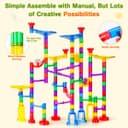 Thumbnail 4 de Meland Marble Run 132-piece marble track set 🧩