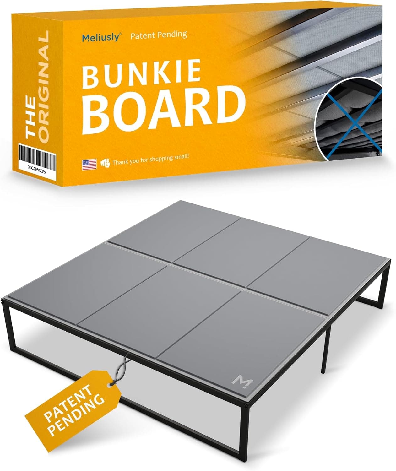 Meliusly Heavy Duty Bunkie Board King 10mm 🛏️