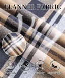 Thumbnail 4 de 5 Pack Men's Flannel Shirt Plaid Hoodie, Long Sleeve 👕