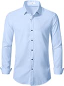 Thumbnail principal de Men's Slim Fit Dress Shirt long sleeve shirt 👔