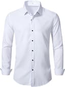 Thumbnail 3 de Men's Slim Fit Dress Shirt long sleeve shirt 👔