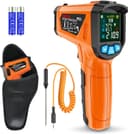Thumbnail principal de MESTEK Infrared Thermometer Gun −58°F to 1472°F 📷