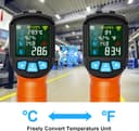 Thumbnail 6 de MESTEK Infrared Thermometer Gun −58°F to 1472°F 📷