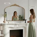 Thumbnail 2 de Micasso Large Gold Antique Mirror 40"x30" 🪞