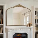 Thumbnail 5 de Micasso Large Gold Antique Mirror 40"x30" 🪞