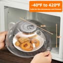 Thumbnail 2 de Microwave Splatter Cover Lid 10.2 Inch ⌚