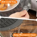 Thumbnail 3 de Microwave Splatter Cover Lid 10.2 Inch ⌚