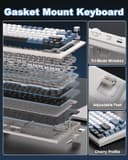 Thumbnail 4 de MIKIBY Y75 75% Gasket Wireless Mechanical Keyboard ⌨️