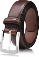 Thumbnail 5 de MILORDE Men’s Leather Dress Belt 100% Cowhide ⌚