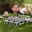 Thumbnail 6 de misaya Rectangle Waterproof Vinyl Table Cloth 60" x 84" ⌚