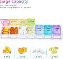 Thumbnail 3 de MOLN HYMY Large Pill Organizer 14 compartments 💊