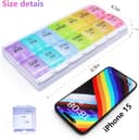 Thumbnail 5 de MOLN HYMY Large Pill Organizer 14 compartments 💊