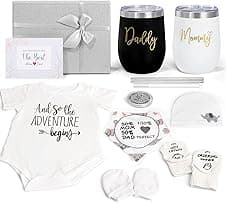Mom and Dad Tumbler Set — New Mom Gifts 🎁
