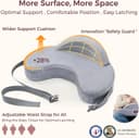Thumbnail 6 de Momcozy Innovative Safety Fence Nursing Pillow 🎁