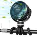 Thumbnail principal de Momcozy Portable Stroller Fan 8000mAh ⏳🧊👶?