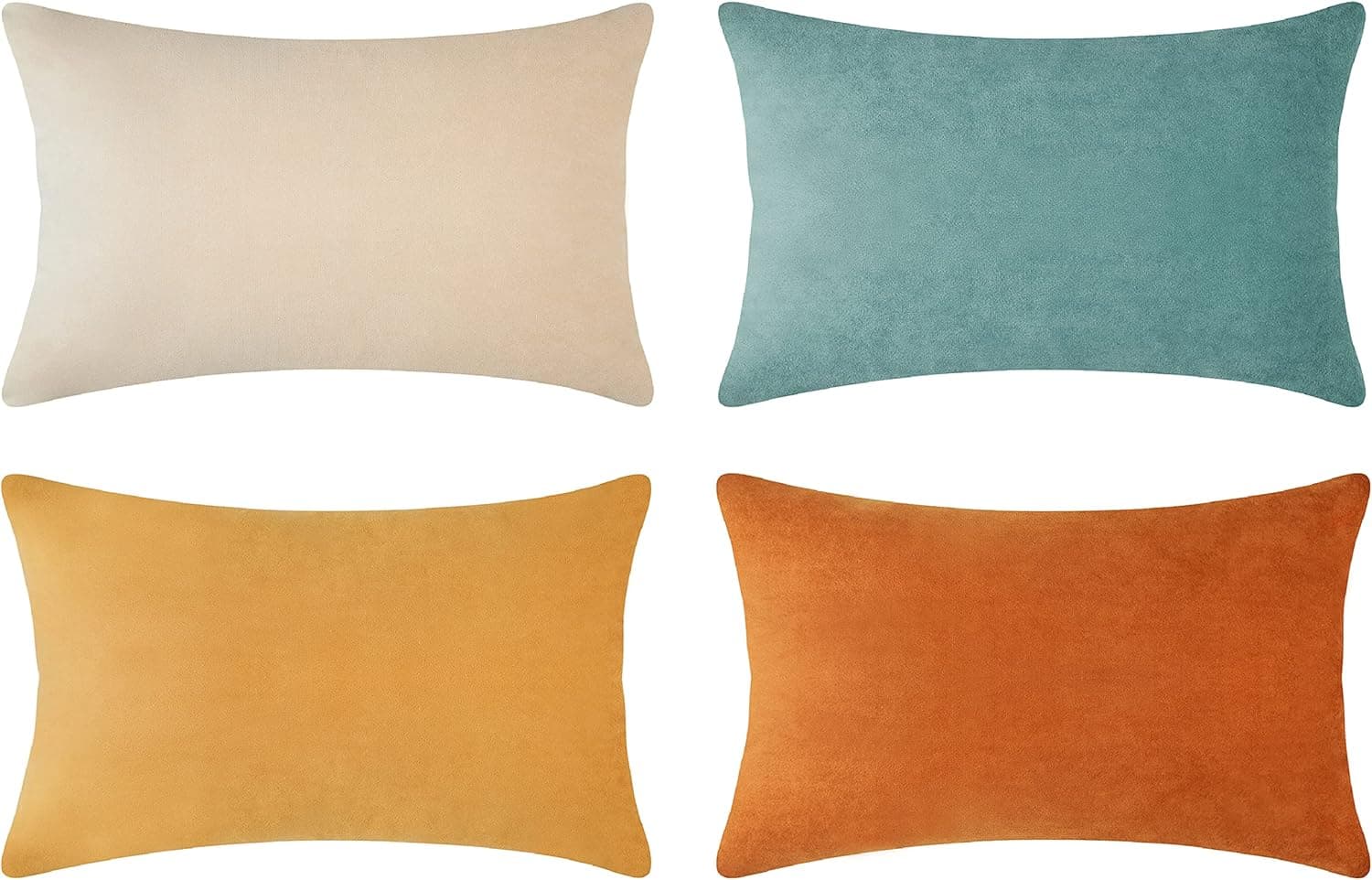 MONDAY MOOSE 12x20 Velvet Throw Pillow Covers 🛋️