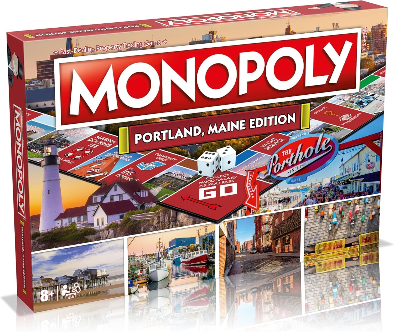 Monopoly Portland ME Edition board game 🎲