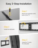 Thumbnail 8 de monTEK Heavy Duty Tilt TV Wall Mount 200 lbs 📺