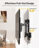 Thumbnail 4 de monTEK Heavy Duty Tilting TV Wall Mount 200 lb 📺