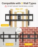 Thumbnail 5 de monTEK Heavy Duty TV Wall Mount 200 lbs 📺