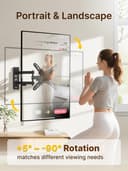 Thumbnail 2 de monTEK TV wall mount 13–43 inch, 44 lb capacity 📺