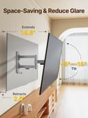 Thumbnail 5 de monTEK TV wall mount 13–43 inch, 44 lb capacity 📺