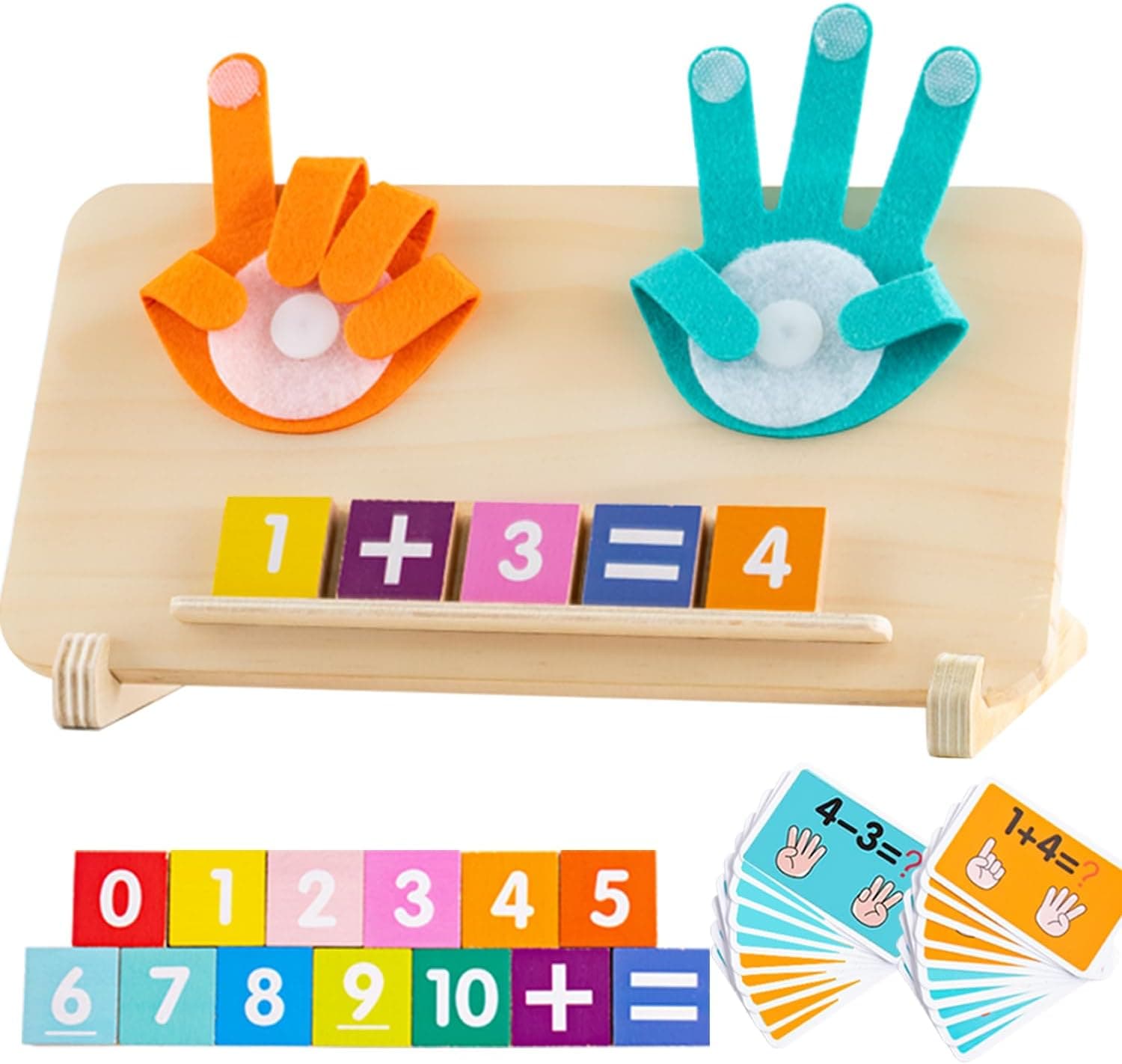 Montessori Number Counting Blocks for Ages 2-4 🧸