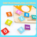 Thumbnail 4 de Montessori Number Counting Blocks for Ages 2-4 🧸