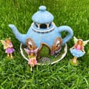 Thumbnail 6 de Mood Lab Fairy Garden Miniature Teapot House 7.1" 🏡
