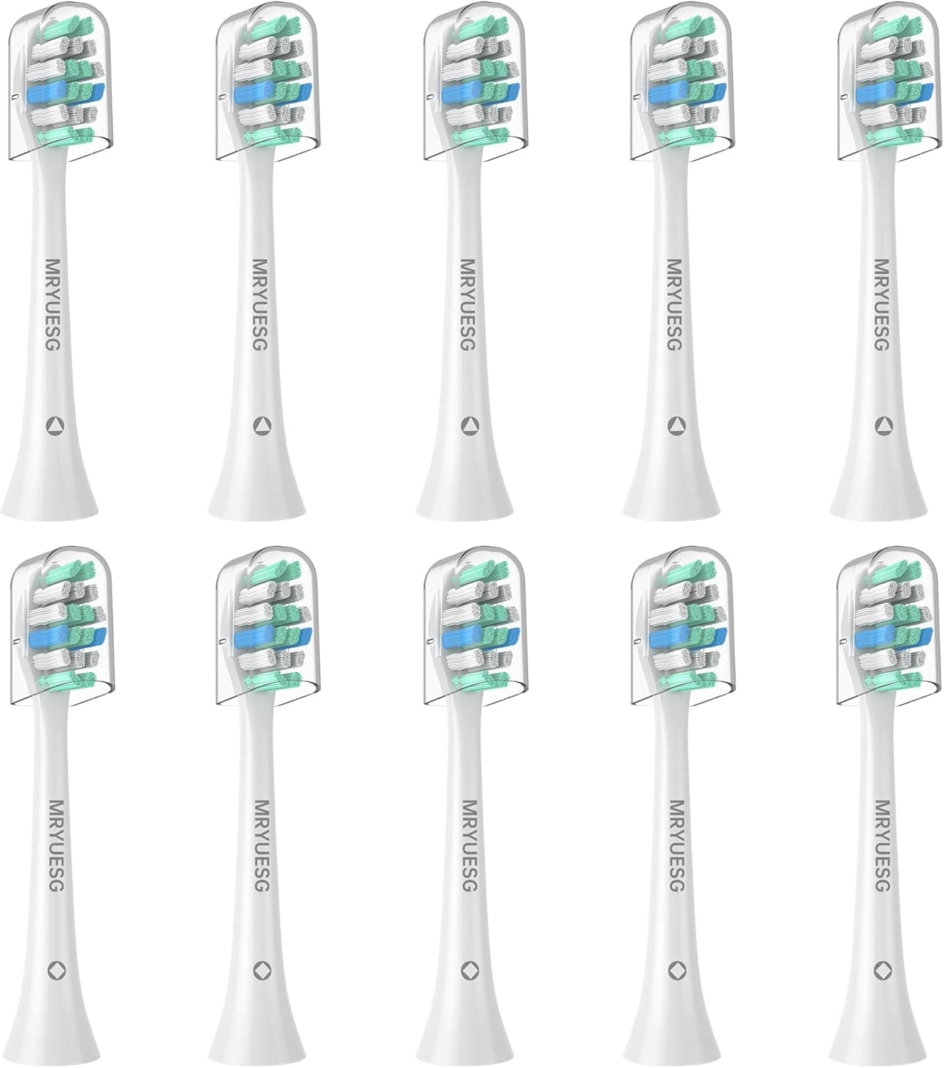 MRYUESG Replacement Toothbrush Heads 10 Pack 🪥