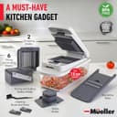 Thumbnail 6 de Mueller Pro-Series 10-in-1 Vegetable Chopper with 8 Blades 🥗