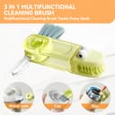 Thumbnail 3 de Multicolored 3-in-1 Cup Lid Gap Cleaning Brush Set 🧴