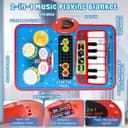 Thumbnail 1 de Musical Mat 2-in-1 Piano and Drum for Ages 1–5 🧸