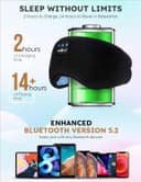 Thumbnail 2 de MUSICOZY Sleep Headphones Bluetooth 5.4 headband for side sleepers 🎧