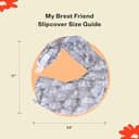 Thumbnail 7 de My Brest Friend Original Nursing Pillow Enhanced Ergonomics Midnight Poppy 🧷